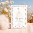 Search for gingham birthday invitations One silly goose