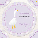 Search for purple gingham stickers Thank you