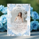 Search for blue butterfly quinceanera invitations Dress