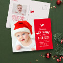 Search for newborn christmas cards Red