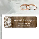 Search for lace wedding stickers Barn wood