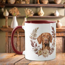 Search for vizsla animal mugs Watercolor
