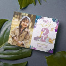 Search for 3 photo invitations Girl