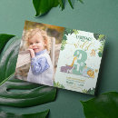 Search for 3 photo birthday invitations Boy