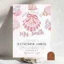 Search for shell bridal shower invitations For her