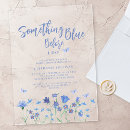 Search for square bridal shower invitations Wildflowers