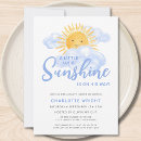 Search for little baby boy shower invitations Is on his way