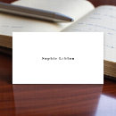 Search for elegant fonts for business cards Professional