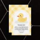 Search for ducky thank you cards Gender neutral