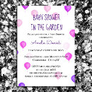 Search for pretty baby shower invitations Pastel
