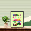 Search for colourful cupcake posters Cute