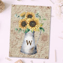 Search for letter a monogram postcards Floral
