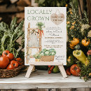 Search for farm baby shower invitations Locally grown