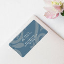 Search for turquoise return address labels Classic