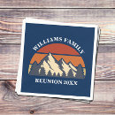 Search for family reunion napkins Party