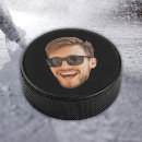 Search for funny hockey pucks Black