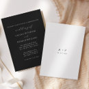 Search for modern font wedding invitations Trendy