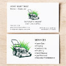 Search for lawn care business cards Outdoor services