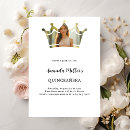Search for queen crown invitations Modern