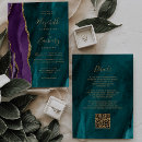 Search for purple and teal invitations Elegant