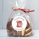 Search for red cake stickers Bakery