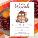 Search for pancake baby pregnancy invitations Berry sweet