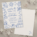 Search for calligraphy script bridal shower invitations For her