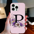Search for initial p iphone cases Flowers