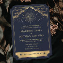 Search for blue moon wedding invitations Gothic