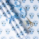 Search for blue hydrangea wrapping paper Preppy