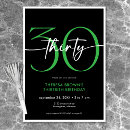 Search for lime green birthday invitations Typography