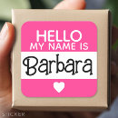 Search for id tags stickers Pink