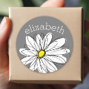 Search for daisy round stickers Flowers
