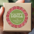 Search for merry happy everything stickers Simple