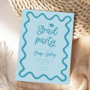 Search for blue graduation invitations Black and white