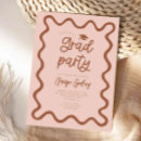 Search for black and white graduation invitations Grad party