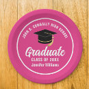 Search for pink graduation plates Girly