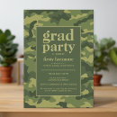 Search for camouflage graduation invitations Military