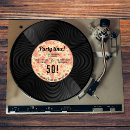 Search for 60s music invitations Vintage
