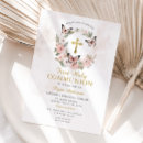 Search for butterfly first communion invitations For kids