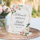 Search for gold bridal shower signs Flowers