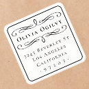 Search for name return address stickers Minimalist