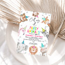 Search for safari birthday invitations Calling all party animals