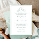 Search for light green wedding invitations Watercolor
