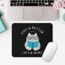 Search for read book mouse mats Bookish