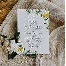 Search for modern botanical wedding invitations Watercolor
