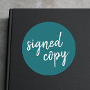 Search for promotion bookplates Autographed