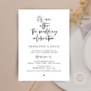 Search for black dinner party invitations Black and white