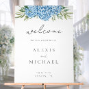 Search for hydrangeas wedding signs Welcome