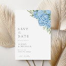 Search for hydrangea save the dates Rustic